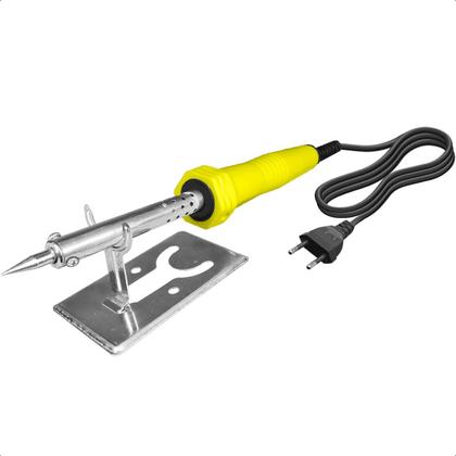 Imagem de Ferro De Solda 30w 127v Profissional Potente Com Suporte