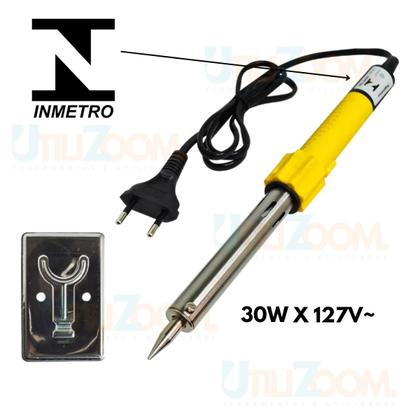 Imagem de  Ferro De Solda 30w Ponteira C/ Regulagem Profissional 110v