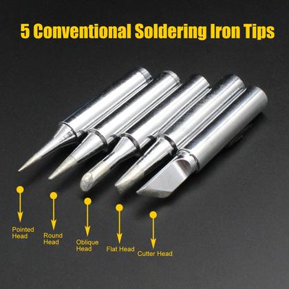 Imagem de Ferro de Solda 60w Ajustável Caneta Profissional 6 Pontas Regula a Temperatura