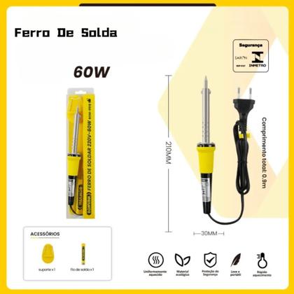 Imagem de Ferro de Solda 60W Bomvink 220V