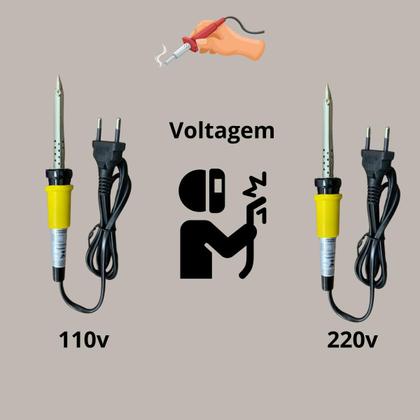 Imagem de Ferro De Solda De Alta Precisão Perfeito Para Todos Os Seus Projetos 110v e 220v 40w