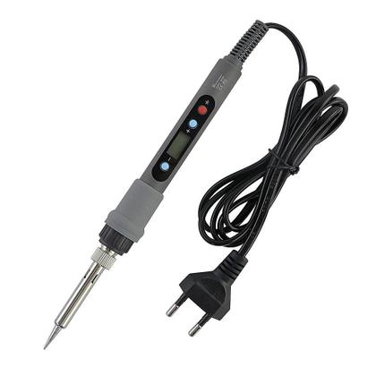 Imagem de Ferro De Solda Elétrico Com Temperatura Ajustável 60W 80W Ferramenta Digital De Reparo E Dessoldagem