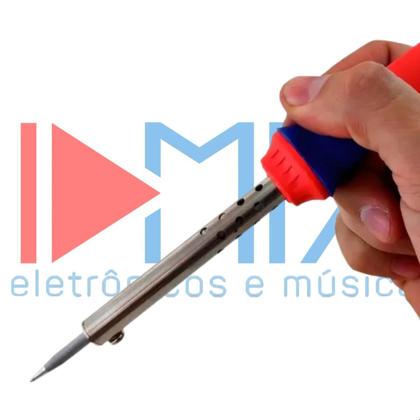 Imagem de Ferro de Solda Soldar Soldador Profissional 40w 220V C Apoio
