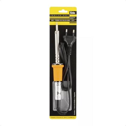 Imagem de Ferro De Soldar  60 Watts Eda Com Suporte Profissional