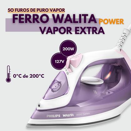 Imagem de Ferro DST3010 de Passar com a Vapor passadeira Walita 127V