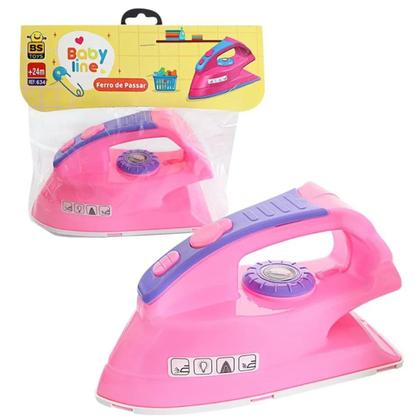 Imagem de Ferro Infantil Brinquedo  Brincar de Casinha Educativo