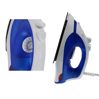 Imagem de Ferro Passar Roupa Nylon Seda Algodão Vapor Armazen Agua Controle Multifunções Potente