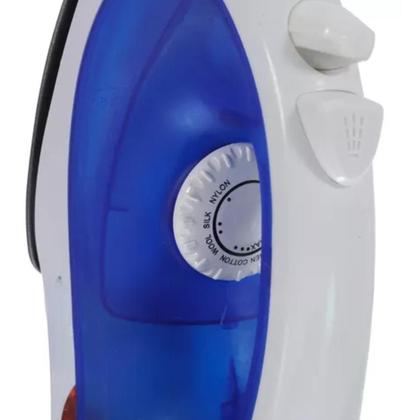 Imagem de Ferro Passar Roupa Nylon Seda Algodão Vapor Armazen Agua Controle Multifunções Potente