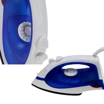 Imagem de Ferro Passar Roupa Nylon Seda Algodão Vapor Armazen Agua Controle Multifunções Potente