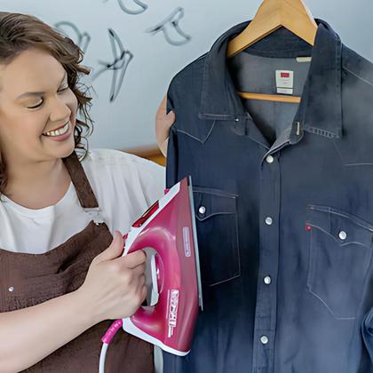 Imagem de Ferro Passar Roupa Vapor Black Decker Base Antiaderente Eletrico 110/127V Fx2200