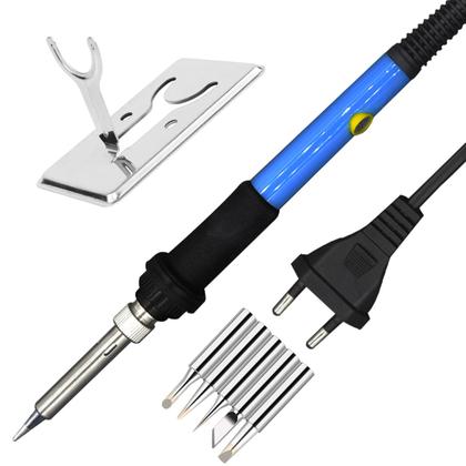 Imagem de Ferro Solda 60w Ajustável + Manta Magnética Celular 45x30cm Antiestática