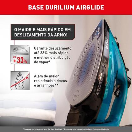 Imagem de Ferro Vapor Arno Ultragliss Plus Base Durilium Airglide FMY