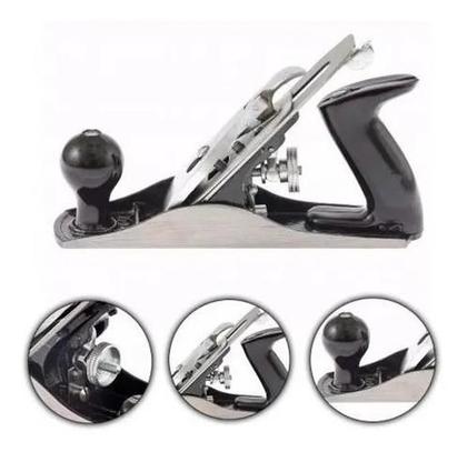 Imagem de Fertak Plaina Manual Metal N3 Cepilhar Desbastar Madeira