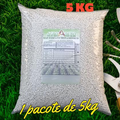 Imagem de Fertilizante 5Kg Map Granulado Adubo Fosfato Monoamónico