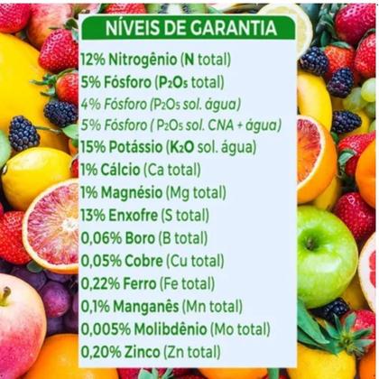 Imagem de Fertilizante Adubo Forth Frutas Balde 3kg Nutrição Floração