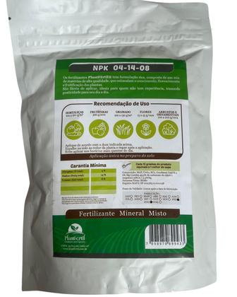Imagem de Fertilizante Adubo Mineral Misto Granulado Npk 041408