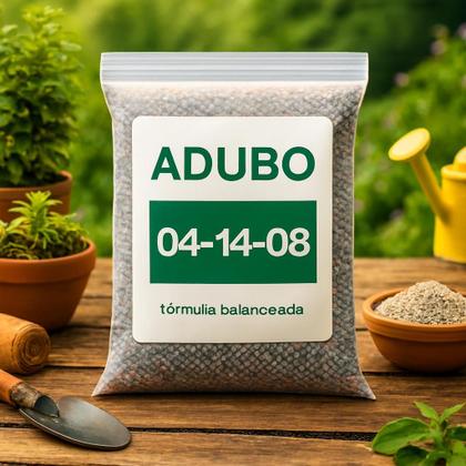 Imagem de Fertilizante Adubo NPK 04.14.08 Premium Granulado 2kg