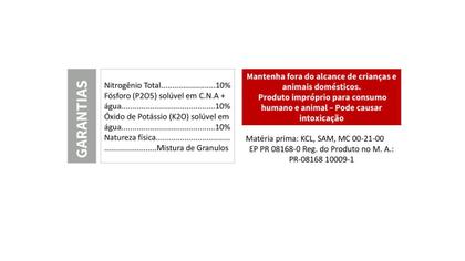 Imagem de Fertilizante Adubo NPK 10-10-10 500g
