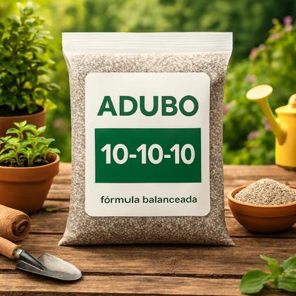 Imagem de Fertilizante Adubo NPK 10.10.10 Premium Granulado 2kg