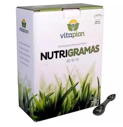 Imagem de Fertilizante adubo Nutrigramas Vitaplan Nutriplan 1 Kg Jardim Gramado