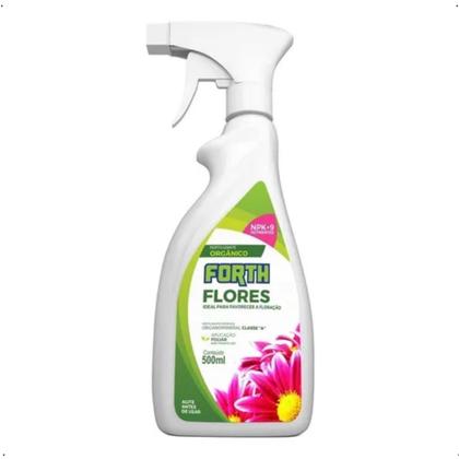 Imagem de Fertilizante Adubo Orgânico Forth Flores Pronto Uso 500ml