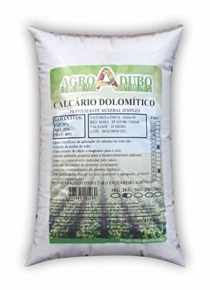 Imagem de Fertilizante Calcario Dolomitico Pacote 2Kg Prt 86% Adubo
