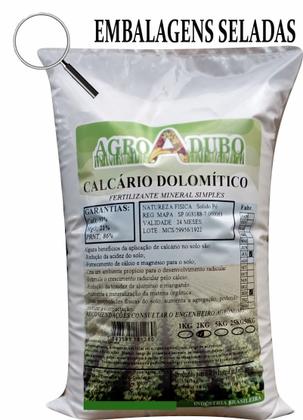 Imagem de Fertilizante Calcario Dolomitico Pacote 4 Kg Prt 86% Adubo