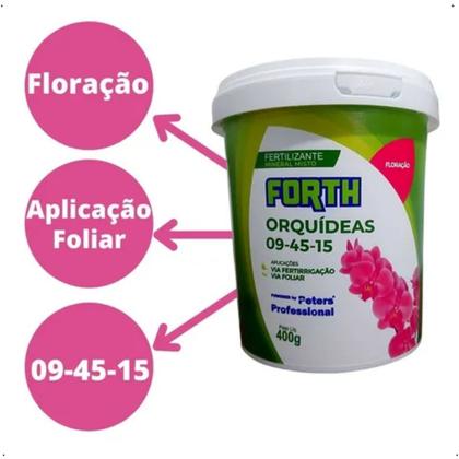 Imagem de Fertilizante Forth Para Orquídia Floração 400g