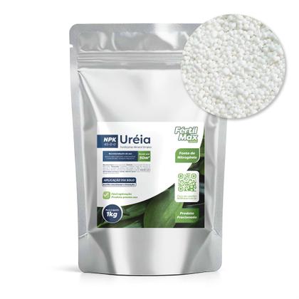 Imagem de Fertilizante para gramado  Uréia 46  Super Premium  NPK Granulado  1KG  FertilMax Jardim