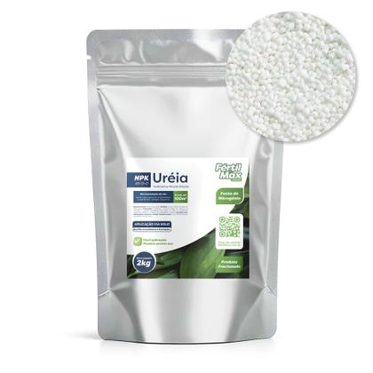 Imagem de Fertilizante para gramado  Uréia 46  Super Premium  NPK Granulado  2KG  FertilMax Jardim