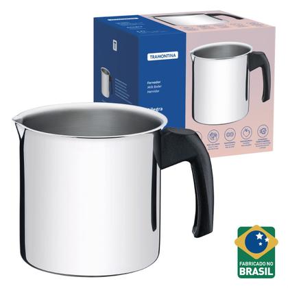 Imagem de Fervedor Canecão De Indução Allegra Inox com Cabo 2 Litros 14cm