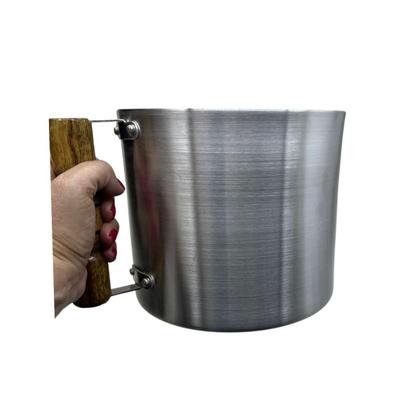 Imagem de Fervedor Canecão Grande Hotel Restaurante 20cm Leiteira Grande de Alumínio
