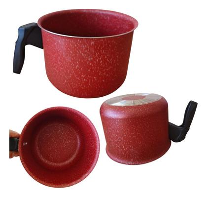 Imagem de Fervedor Rl Caneca Leiteira Antiaderente Vermelho Pintado
