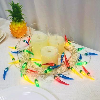 Imagem de Festa de casamento com bateria String Lights Sezrgiu Chili Fairy 80LED