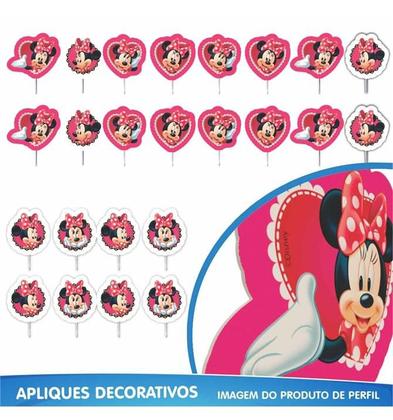 Imagem de Festa Minnie Mouse Kit Aniversário Fácil em EVA com 39 Peças