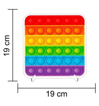 Imagem de Festa Pop It Display de Mesa Fidget Toys EVA com 6 peças