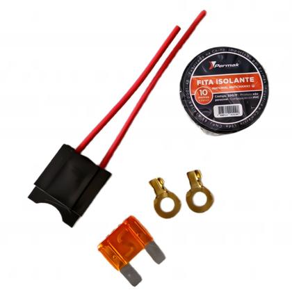 Imagem de Fiação para Instalação De Modulo Amplificador 400rms Som