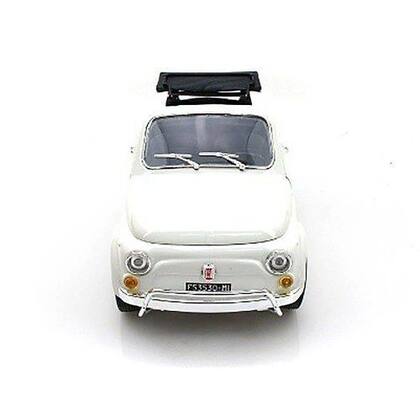 Fiat - 500 F Banco 1968 - Burago Escala 1/18 - Miniaturas de