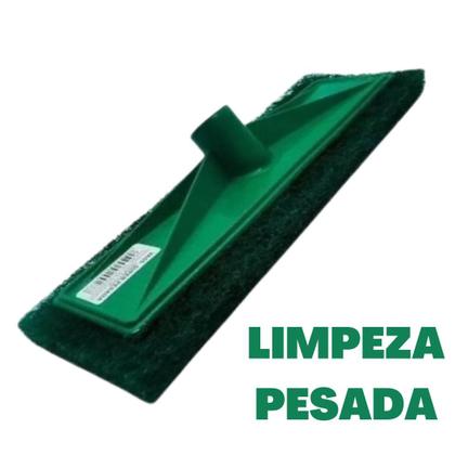 Imagem de Fibra Limpeza Super Pesada  Rodo Abrasivo Lava Piso E Azulejo