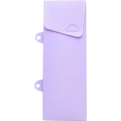 Imagem de Fichário em PVC 4 Argolas Lilás Pastel+Estojo - Dello