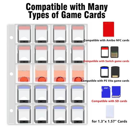 Imagem de Fichário Porta-Cartas ANIXITECH com 300 Bolsos para Cartas de Jogos