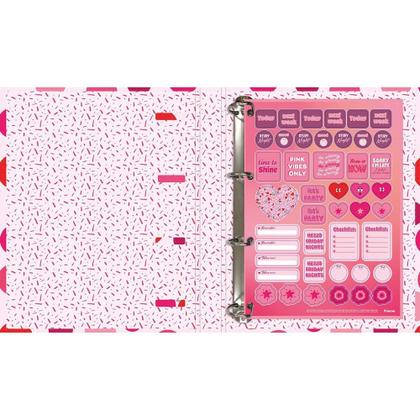 Imagem de Fichário Universitário Pink Power - Foroni
