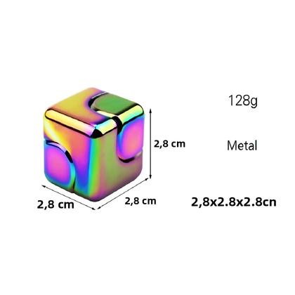 Imagem de Fidget Spinner Anti-Ansiedade - Cubo de Dados para Descompressão e Aprendizagem Precoce