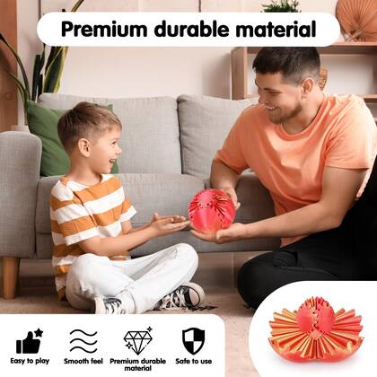 Imagem de Fidget Toy Minleway Gear Ball impresso em 3D para aliviar o estresse