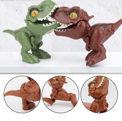 Imagem de Fidget Toy Ovo De Dinossauro Marrom Brinquedo Divertido