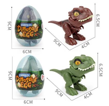 Imagem de Fidget Toy Ovo De Dinossauro Marrom Brinquedo Divertido