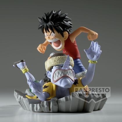 Imagem de Figura Banpresto One Piece Log Stories - Monkey D. Luffy vs. Arlong