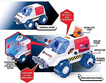 Imagem de Figura Com Veiculo Rover Espacial Astronautas Fun F0024-2