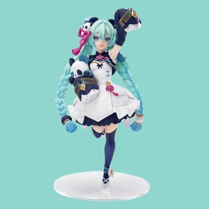Figura de Ação Anime Hatsune Miku Panda - 18cm - PVC