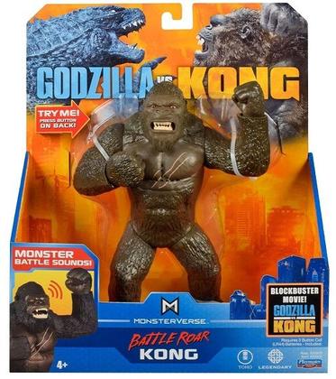 Imagem de Figura de Ação Articulada Godzilla Vs Kong com som Kong